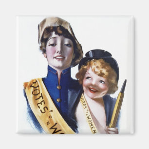 Aimant Votes pour des femmes - Suffrage des femmes, 1915