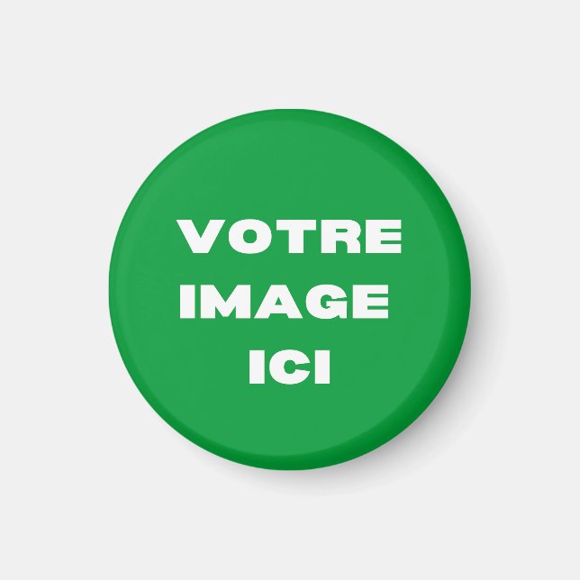 Aimant - Votre image ici - (Devant)