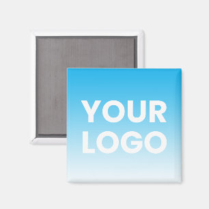 Aimant Votre logo et le dégradé de couleurs Arrière - pla