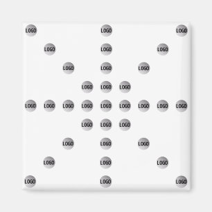 Aimant Votre logo ou toute image téléchargée   Motif étoi