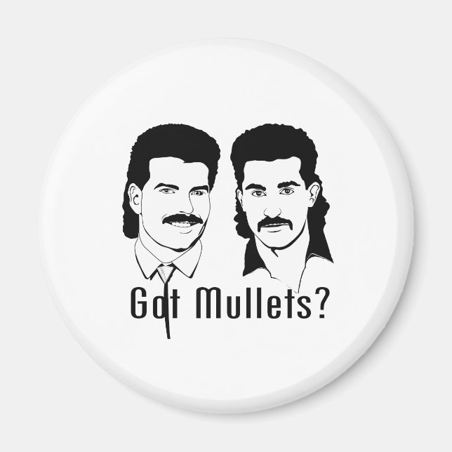 Aimant Vous avez des Mullets ? (Devant)