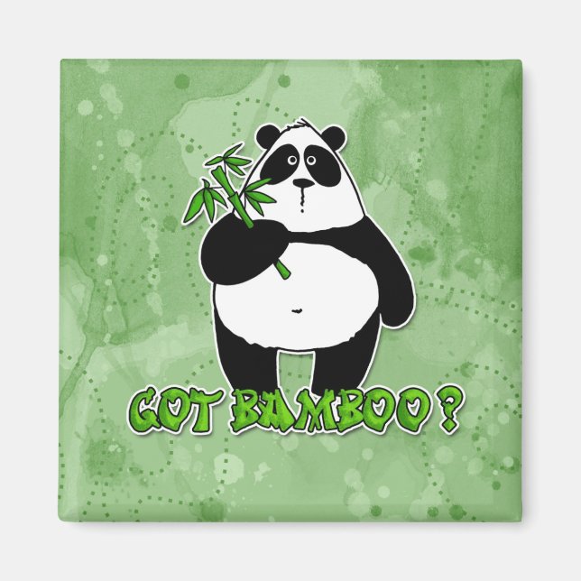 Aimant vous avez du bambou ? (Devant)