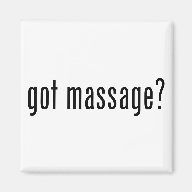 Aimant Vous avez reçu un massage ? (Devant)