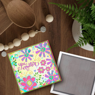 Aimant Vous Comptez Inspirivity Amusants Flore tendance E