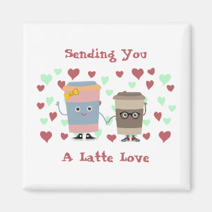 Aimant Vous Envoyer Un Amour Latte