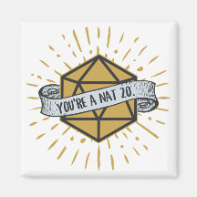 Vous êtes un Nat 20 d20 Donjons et Dragons