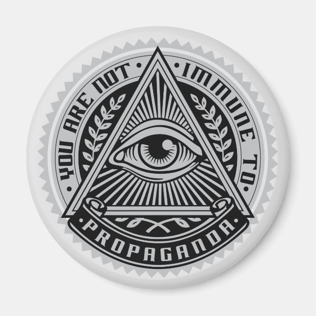 Aimant Vous N'Êtes Pas Immune À La Propagande (Devant)