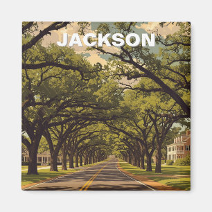 Aimant Voyage à Jackson Mississippi