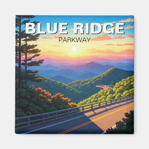 Aimant Voyage Blue Ridge Parkway