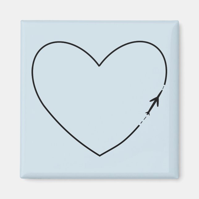 Aimant voyage d'amour (Devant)