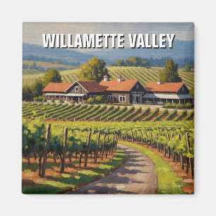 Aimant Voyage dans la vallée Willamette de l'Oregon