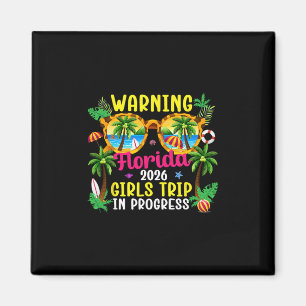 Aimant Voyage de filles en Floride en cours 2026 Vacances