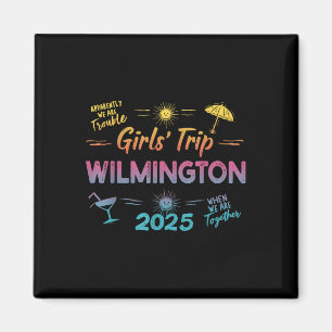 Aimant Voyage de filles Wilmington 2025 Caroline du Nord