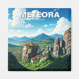 Aimant Voyage de Meteora Grèce