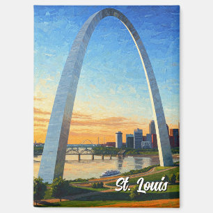 Aimant Voyage de St Louis Gateway Arch