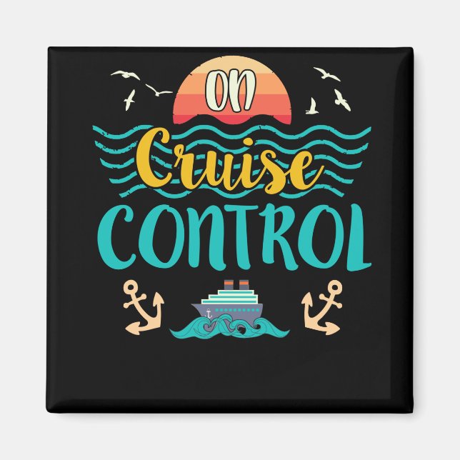 Aimant Voyage d'été sur le contrôle des croisières (Devant)