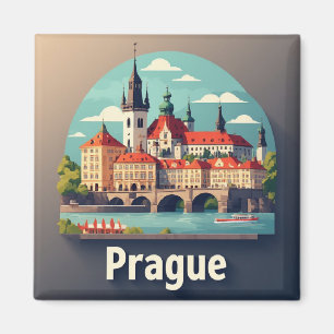 Aimant Voyage européen à Prague