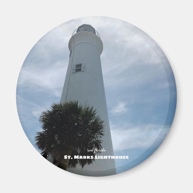 Aimant Voyage | Floride - Phare de St. Marks (Devant)