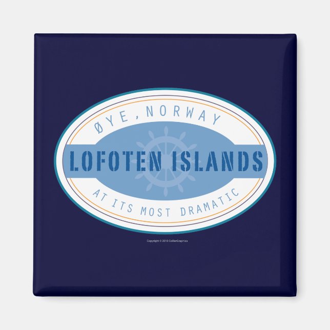 Aimant VOYAGE-Norvège (Devant)