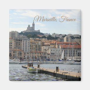 Aimant Voyage Port de Marseille France