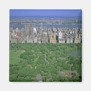 Aimant Vue aérienne de Central Park et du côté ouest