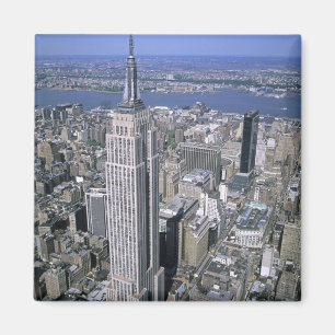 Aimant Vue aérienne de l'Empire State Building et