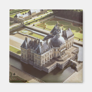 Aimant Vue aérienne du château, conçue pour Nicholas