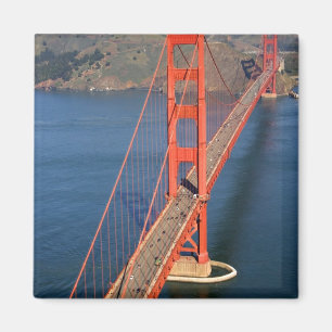 Aimant Vue aérienne du Golden Gate Bridge dans la