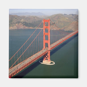 Aimant Vue aérienne du pont du Golden Gate dans les 2
