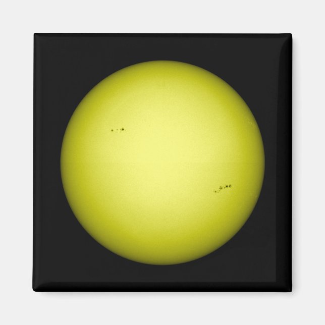 Aimant Vue complète du soleil (Devant)