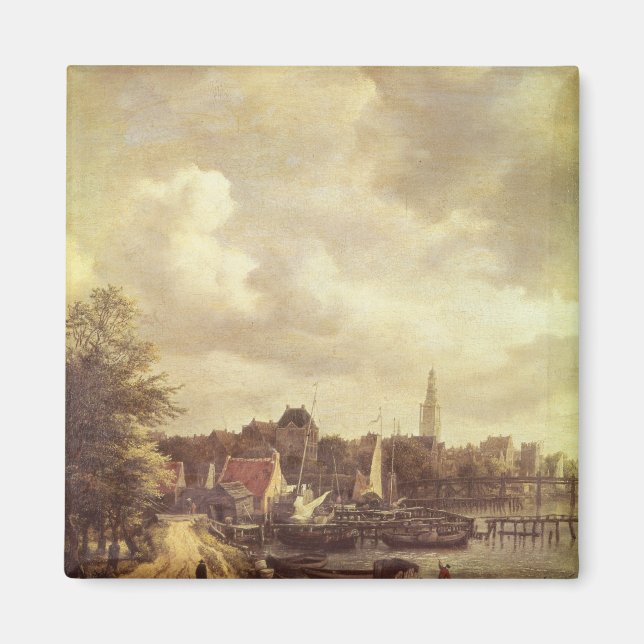 Aimant Vue d'Amsterdam (Devant)
