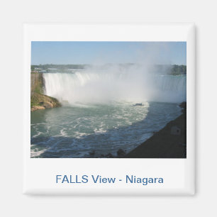 Aimant Vue de chutes : Niagara Etats-Unis Canada