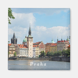 Aimant Vue de la partie historique de Prague.