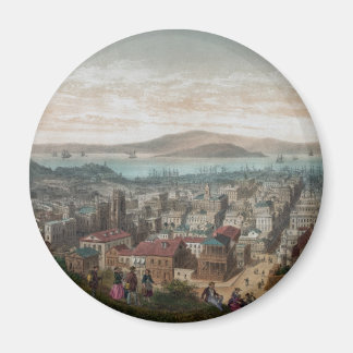 Aimant Vue de l'aimant San Francisco (1860)