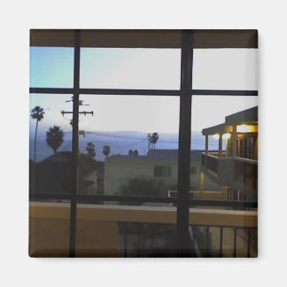 Aimant Vue de l'hôtel Laguna