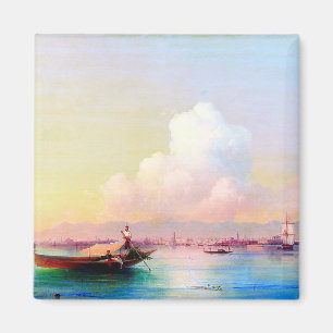 Aimant Vue de Venise du Lido par Ivan Aivazovsky 