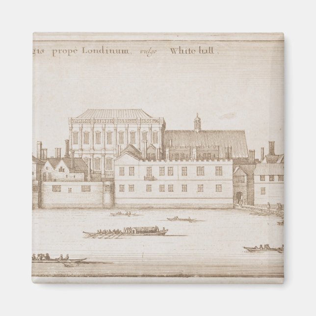 Aimant Vue de Whitehall, 1645 (Devant)