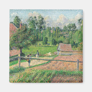 Aimant Vue depuis la fenêtre de l'artiste Camille Pissarr