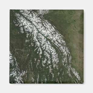 Aimant Vue des montagnes rocheuses