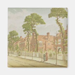 Aimant Vue du parc de Bedford, 1882 (litho de couleur)