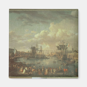 Aimant Vue du port à Brest