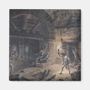 Aimant Vue d'une cellule dans la bastille