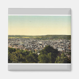 Aimant Vue générale, Aix-la-Chapelle, le Rhin, Allemagn