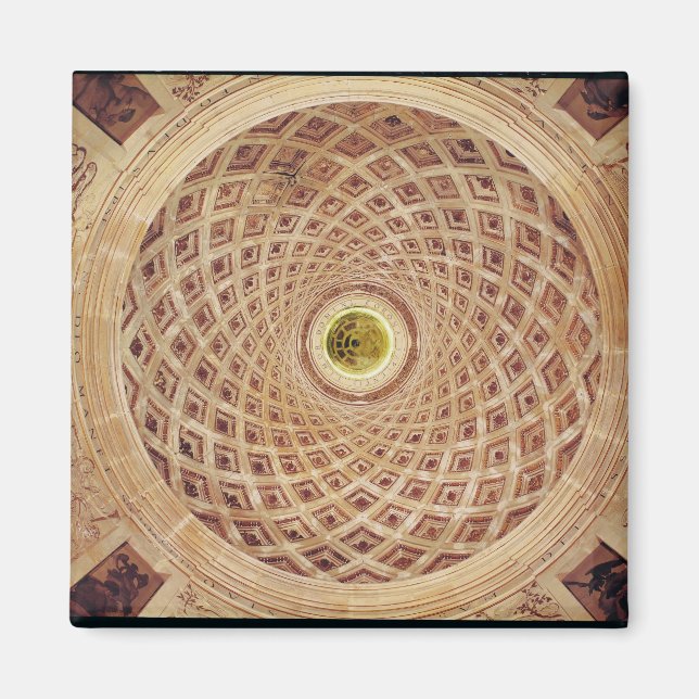 Aimant Vue intérieure de la coupole dans la chapelle (Devant)