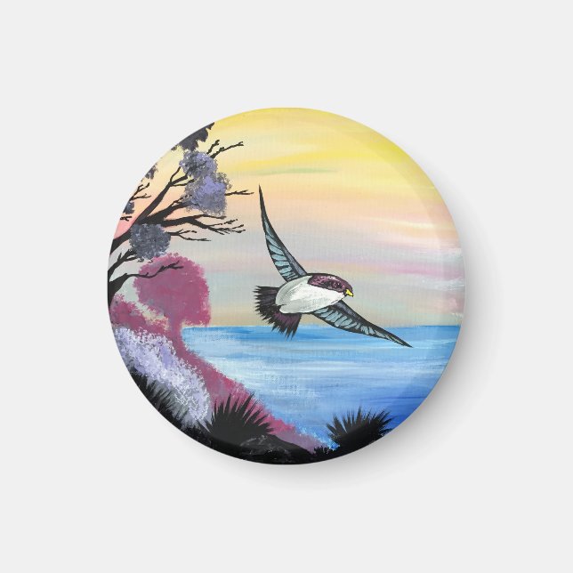 Aimant Vue Oiseaux (Devant)