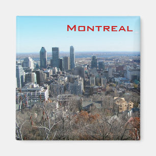 Aimant Vue panoramique sur Montréal