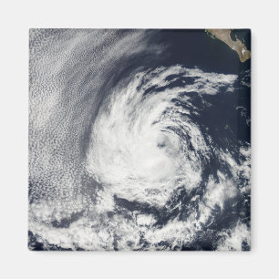Aimant Vue satellite de dépression tropicale Blas