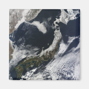 Aimant Vue satellite du Japon