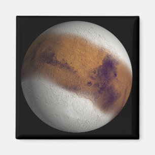 Aimant Vue simulée de Mars