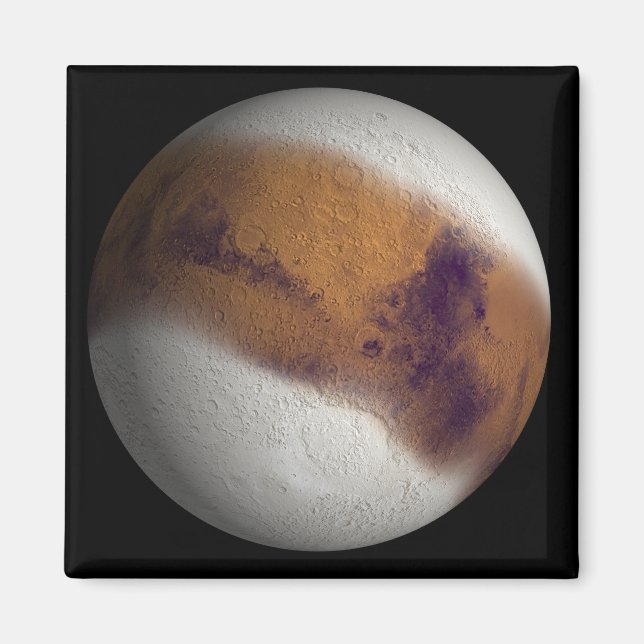 Aimant Vue simulée de Mars (Devant)